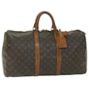 Louis Vuitton-Monogramm Keepall 50 Boston Bag M.41426 LV Auth 59190