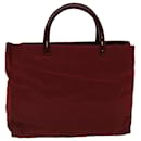 PRADA Shoulder Bag Nylon Red Auth fm2935 - Prada