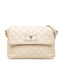 Marc Jacobs Quilted Leather Chain Shoulder Bag Leather Shoulder Bag in Good condition