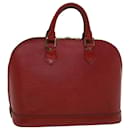 LOUIS VUITTON Epi Alma Hand Bag Castilian Red M52147 LV Auth 59214 - Louis Vuitton