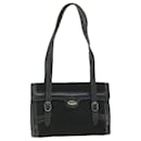 GUCCI Borsa A Spalla Camoscio Nero Auth fm2881 - Gucci