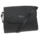 GUCCI Micro GG Canvas Shoulder Bag Black 001 14 0712 Auth bs9977 - Gucci