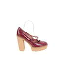 Leather Heels - Red Valentino