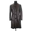 Leather coat - By Malene Birger