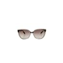 Silberne übergroße Brille - Jimmy Choo