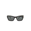 Óculos de sol pretos - Versace