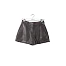 Mini leather shorts - Claudie Pierlot