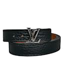 Black Louis Vuitton Initiales Bracelet