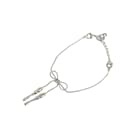 Silver Dior Jump Rope Bracelet