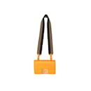 Orange Fendi Mini Crossbody Bag