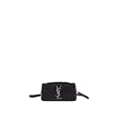 Bolso bandolera negro Saint Laurent con lentejuelas de juguete West Hollywood