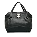 Black Louis Vuitton Mahina Cirrus PM Handbag