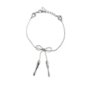 Bracelet corde à sauter Dior argenté