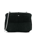 Black Chanel Wool Limited Edition Crossbody Bag