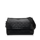 Black Louis Vuitton Monogram Shadow Sprinter Messenger Bag
