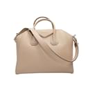 Beige Givenchy Large Antigona Handbag