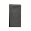 Gray Louis Vuitton Taiga Brazza Wallet