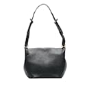 Black Louis Vuitton Epi Mandara PM Shoulder Bag