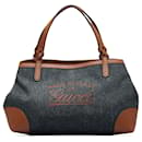 Sac cabas bleu Gucci Denim Craft