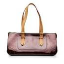 Bolsa de ombro roxa Louis Vuitton Monograma Vernis Rosewood Avenue