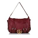 Sac messager rouge Gucci GG Marmont