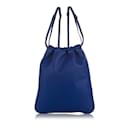 Blue Hermes Cheri Bridado Backpack - Hermès