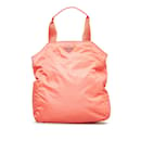 Bolso satchel Prada Tessuto naranja