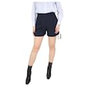 Navy blue pleated shorts - size IT 40 - Red Valentino