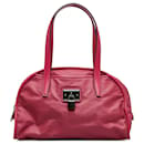 Loewe Pink Nylon Handbag