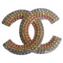 CHANEL multicolor brooch - Chanel