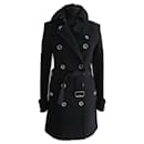 Black wool trench - Burberry Brit