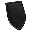 LOUIS VUITTON Pansu Abie Money Clip Leather Black M636360 LV Auth hs1677 - Louis Vuitton