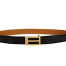 Hermès Hermès vintage two-tone leather belt from 1984