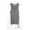 Equipment ribbed knit vest tank top