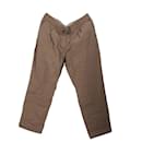 Womens Essential Pima Cotton Tapered Trousers - Tommy Hilfiger
