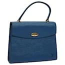 LOUIS VUITTON Epi Malesherbes Hand Bag Blue M52375 LV Auth ar10832b - Louis Vuitton