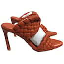 BOTTEGA VENETA Sandales T. ca 38 Cuir - Bottega Veneta