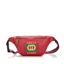Sac ceinture rouge Gucci Gucci Logo