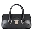 Black Louis Vuitton Epi Segur PM Handbag