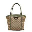 GG Canvas Abbey D-Ring Tote Bag 211982 - Gucci