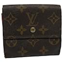 LOUIS VUITTON Monogram Porte Monnaie Bier Cartes Crdit Wallet M61652 EP de autenticación2466 - Louis Vuitton