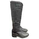 CHANEL  Boots T.eu 36 leather - Chanel
