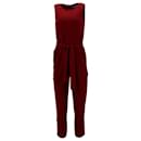 Tommy Hilfiger Womens Jumpsuit in Red Polyester