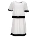 Tommy Hilfiger Womens Dress in Cream Viscose