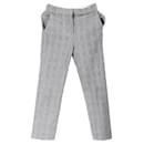 Womens Check Wool Ankle Grazers - Tommy Hilfiger
