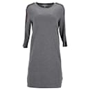 Tommy Hilfiger Womens Regular Fit Dress in Grey Cotton
