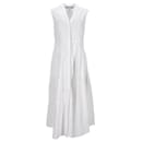 Tommy Hilfiger Womens Dress in White Cotton