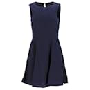 Tommy Hilfiger Womens Dress in Navy Blue Cotton