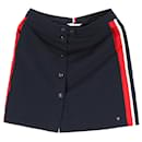 Falda corta con cinta distintiva de corte A para mujer - Tommy Hilfiger