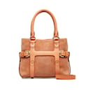 Salvatore Ferragamo Suede Handbag Suede Handbag AF-21 4875 in Good condition